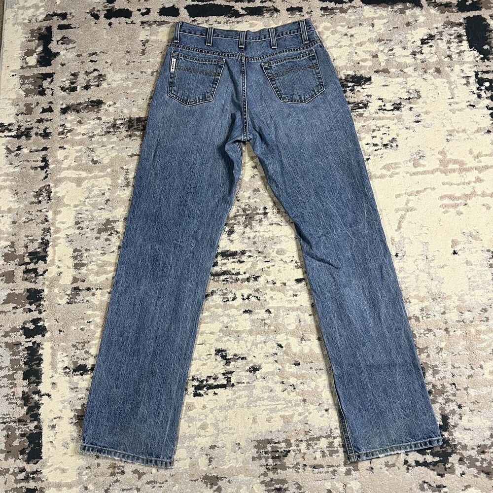 Cinch Jeans Men’s White Label Relaxed 31(30)x34 Straight Leg MB92834 Workwear - Picture 6 of 12